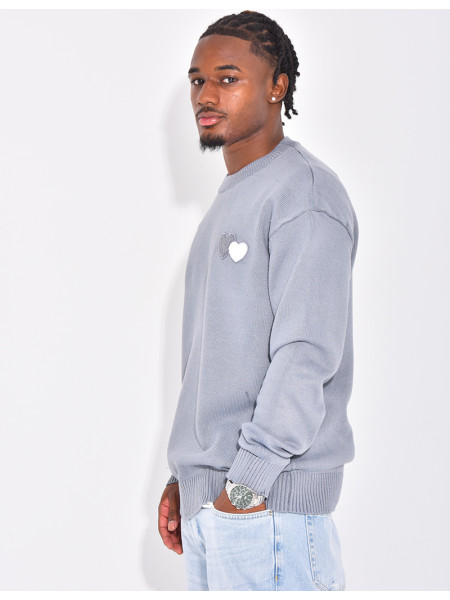 Pulls avec des coeurs