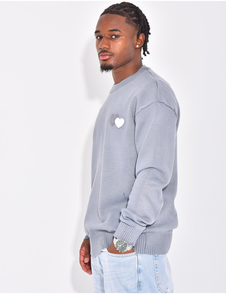 Pulls avec des coeurs