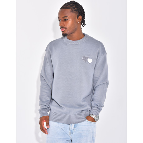 Pulls avec des coeurs