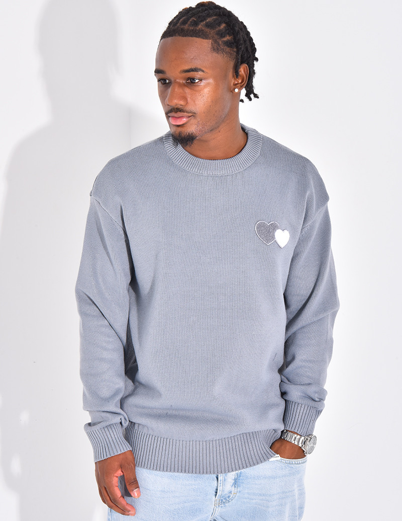 Pulls avec des coeurs