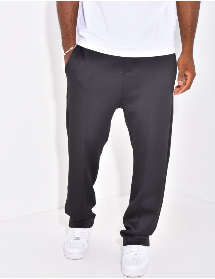 Pantalon à couture contrastante