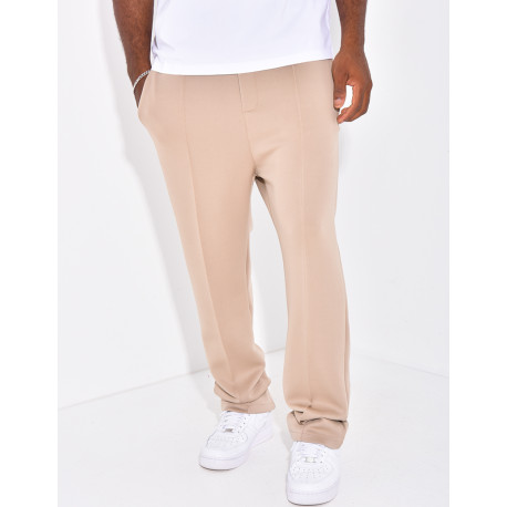 Pantalon à couture contrastante