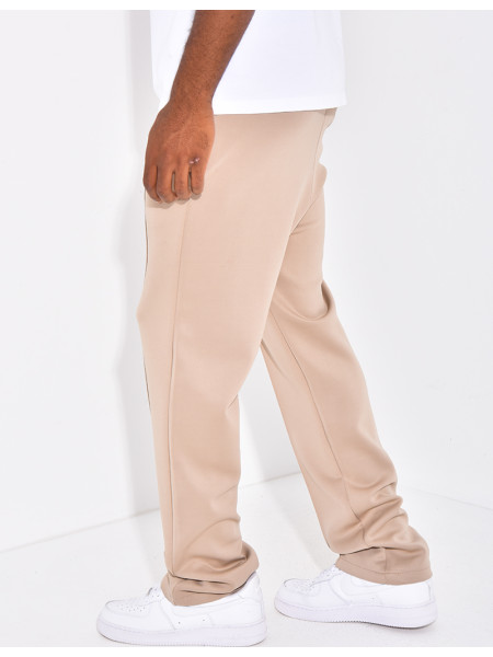 Pantalon à couture contrastante