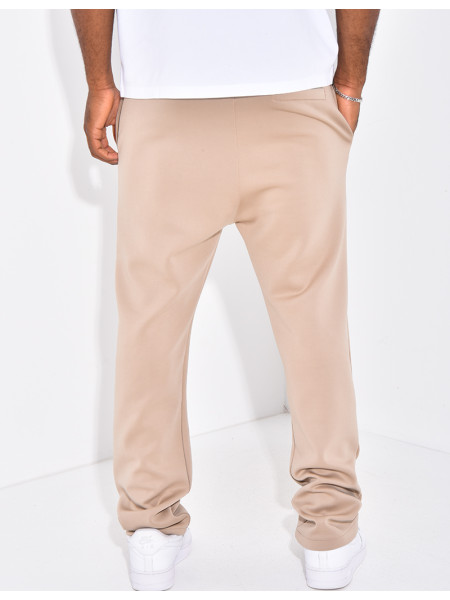 Pantalon à couture contrastante