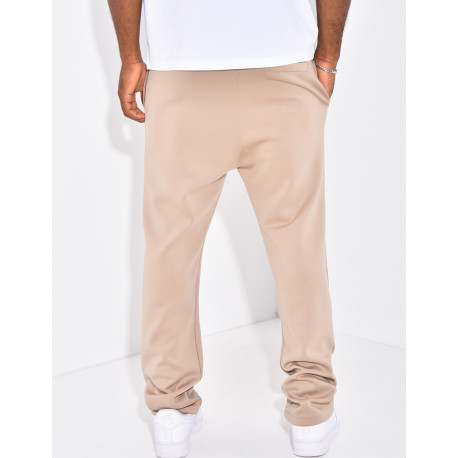 Pantalon à couture contrastante