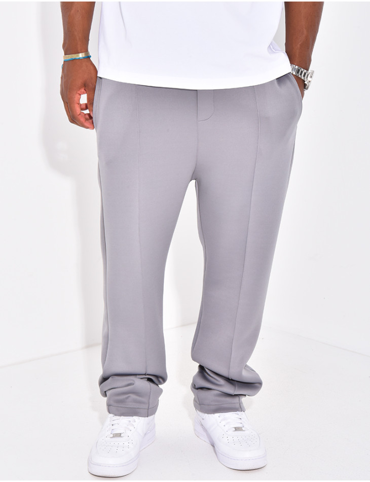 Pantalon à couture contrastante