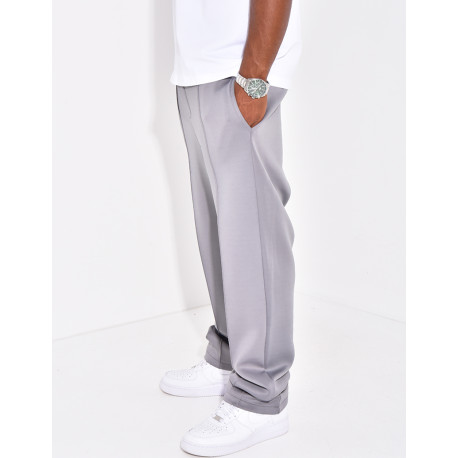 Pantalon à couture contrastante