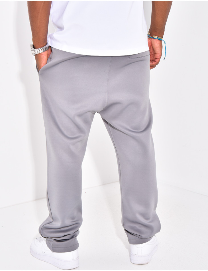 Pantalon à couture contrastante