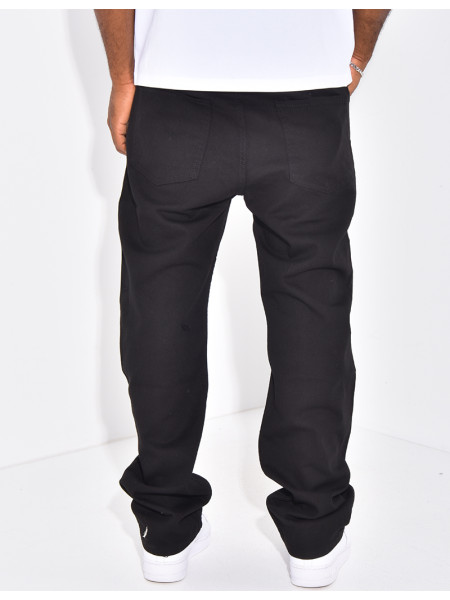 Jeans à fermeture boutons