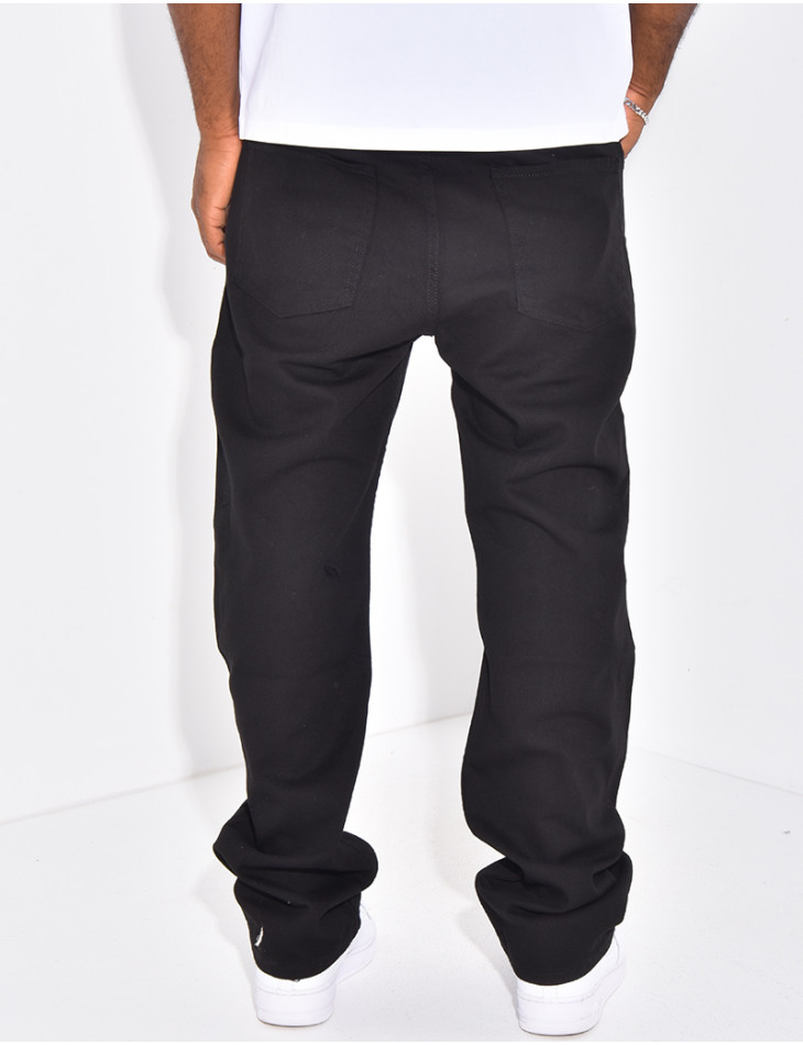 Jeans à fermeture boutons