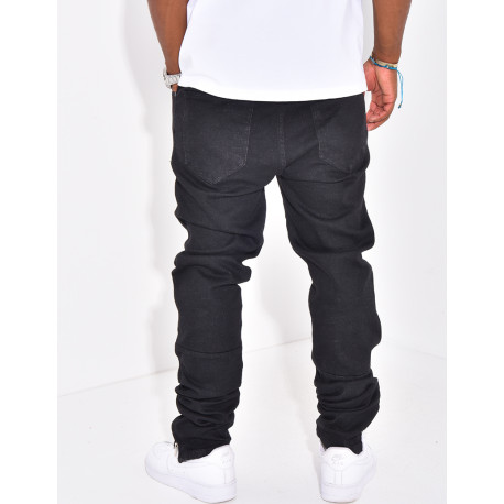 Jeans à fermeture éclaire