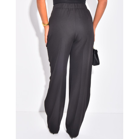 Anzughose mit Knöpfen an den Knöcheln