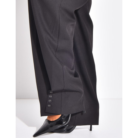 Anzughose mit Knöpfen an den Knöcheln