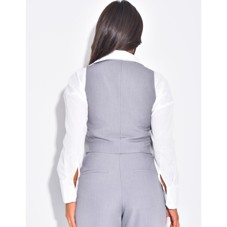 Gilet de costume sans manche