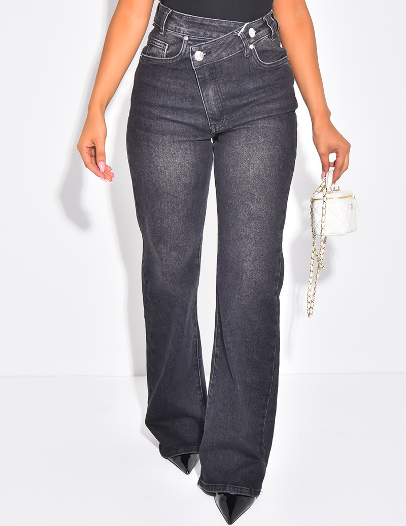 Jeans coupe droite stretchy...