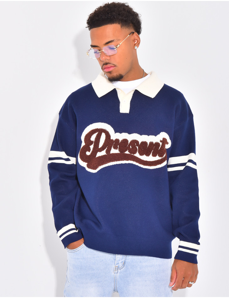Pull homme "Present"