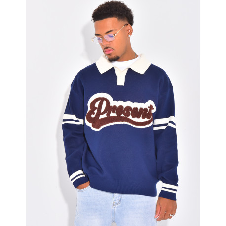 Pull homme "Present"
