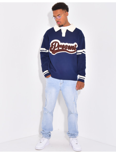 Pull homme "Present"