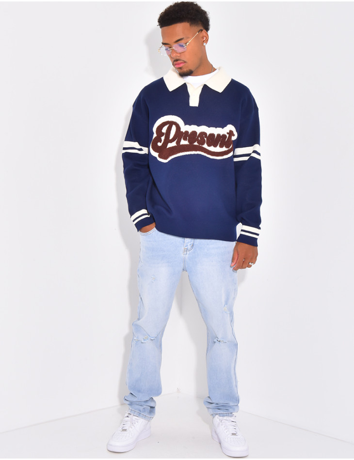 Pull homme "Present"