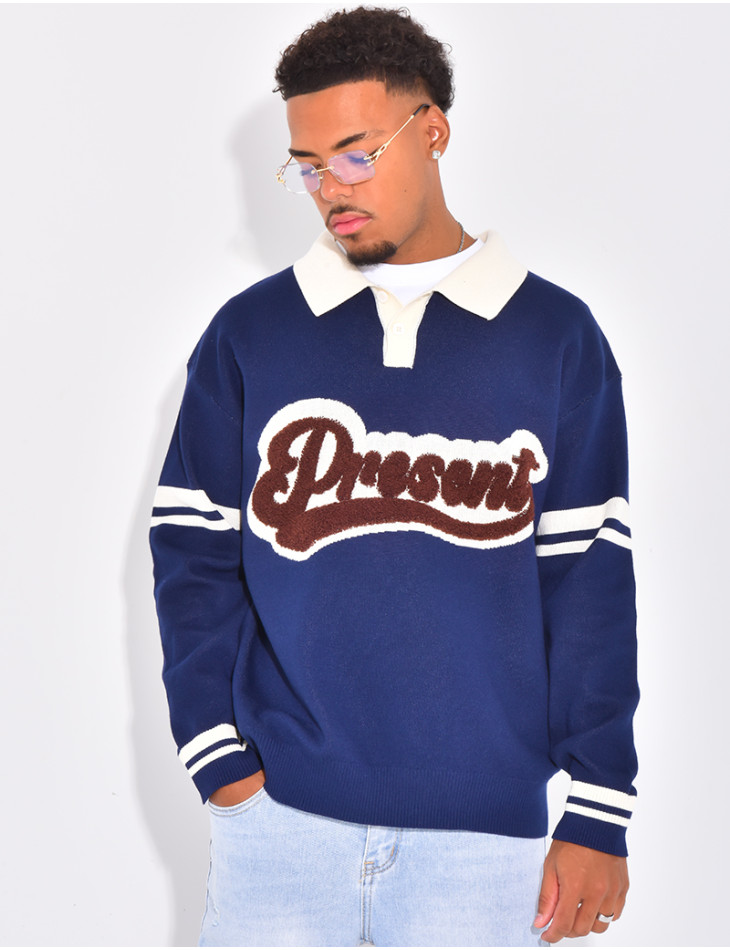 Pull homme "Present"