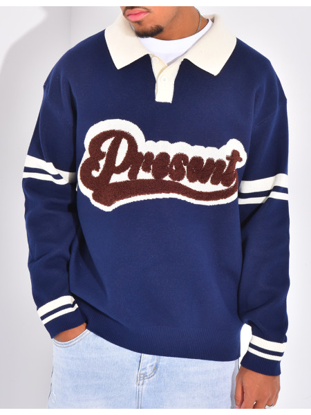 Pull homme "Present"