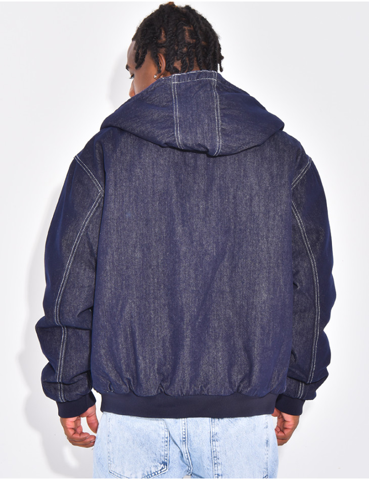 Veste en jeans large