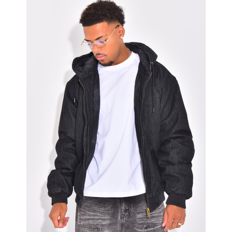 Veste en jeans large