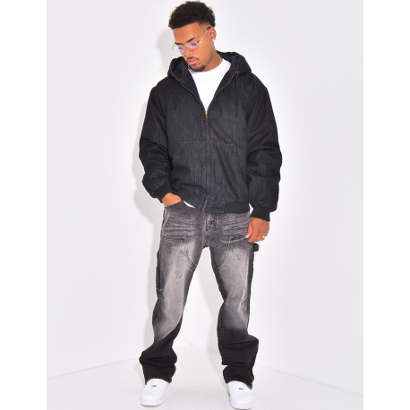 Veste en jeans large
