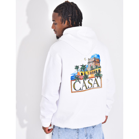 Sweat à capuche "Casa Palmier"