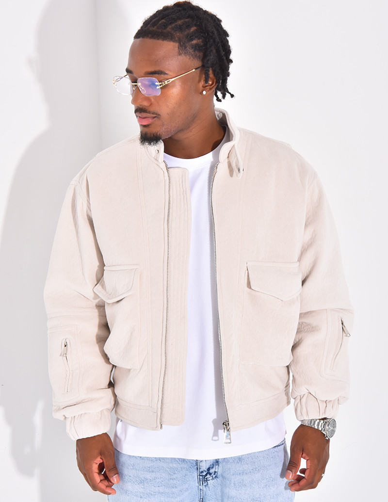 Oversized bomber jackets