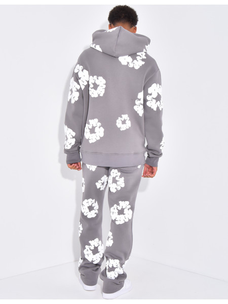 Ensemble de jogging à fleurs