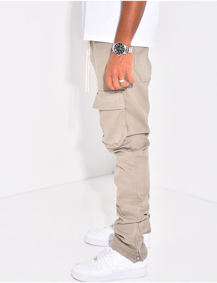 Jeans homme cargo
