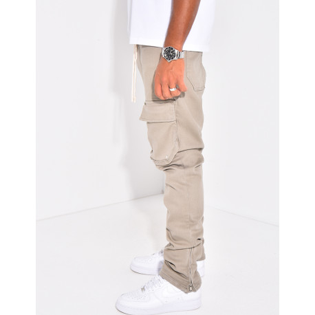 Jeans homme cargo