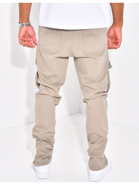 Jeans homme cargo