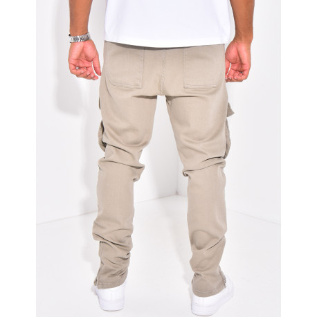 Jeans homme cargo