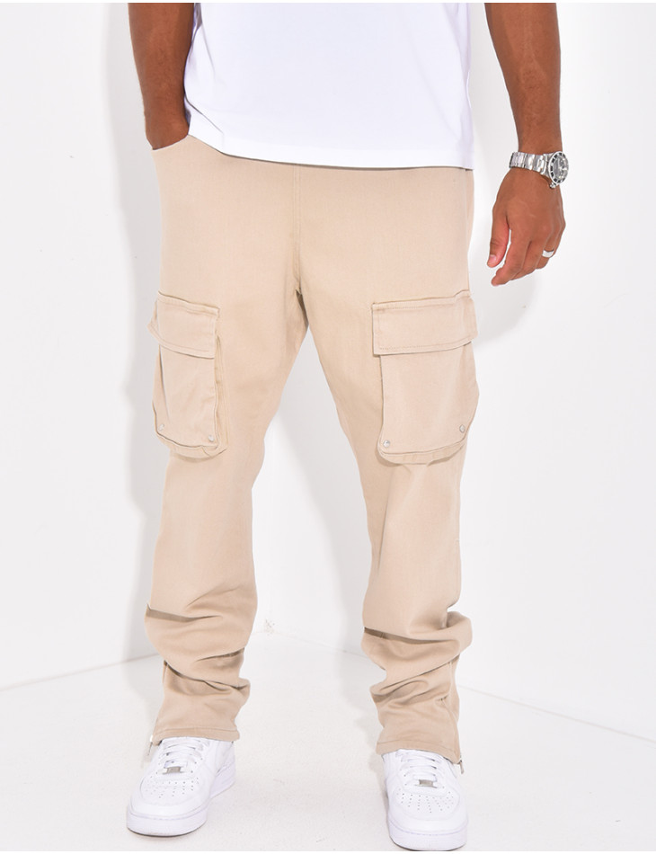 Jeans homme cargo