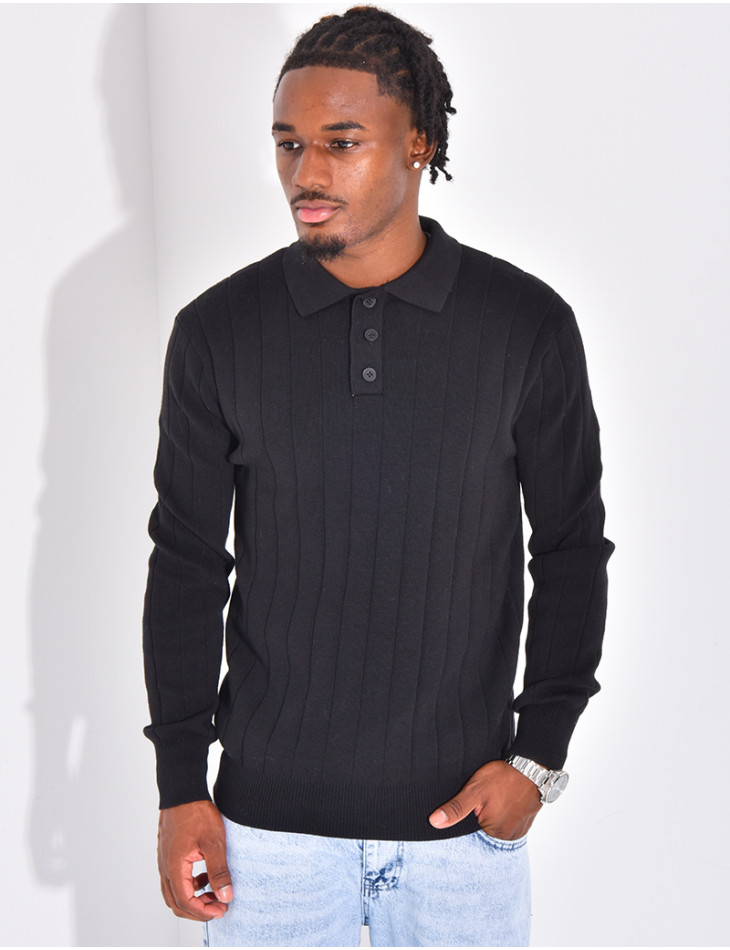 Polo manches longues