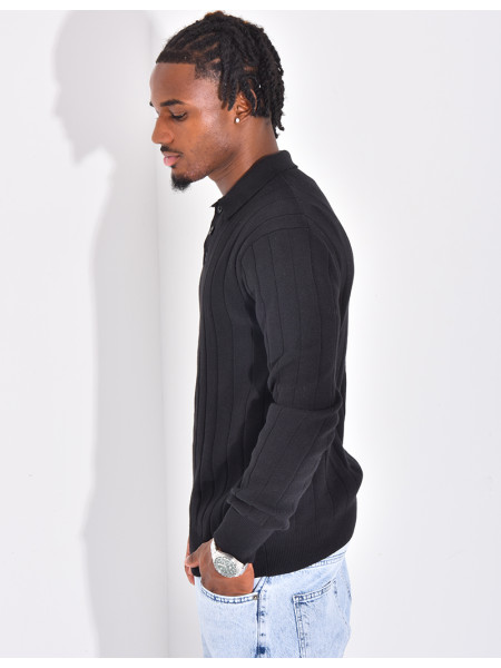 Polo manches longues