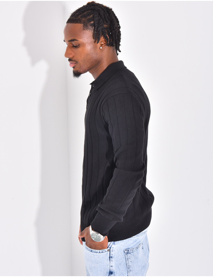 Polo manches longues