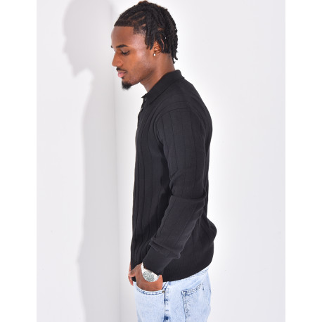 Polo manches longues