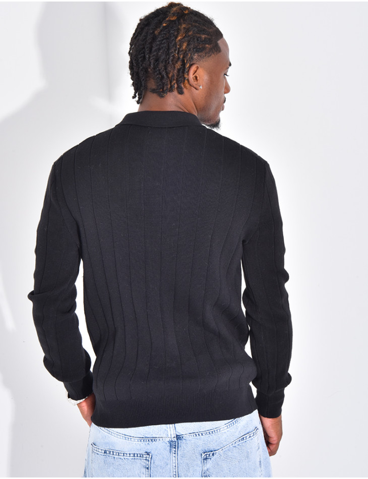 Polo manches longues