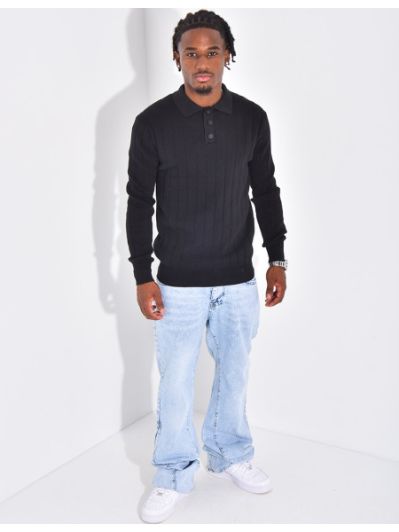 Polo manches longues