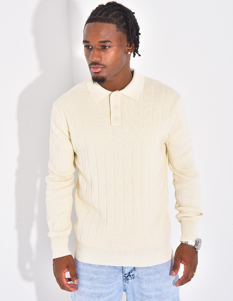 Polo manches longues