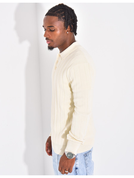 Polo manches longues