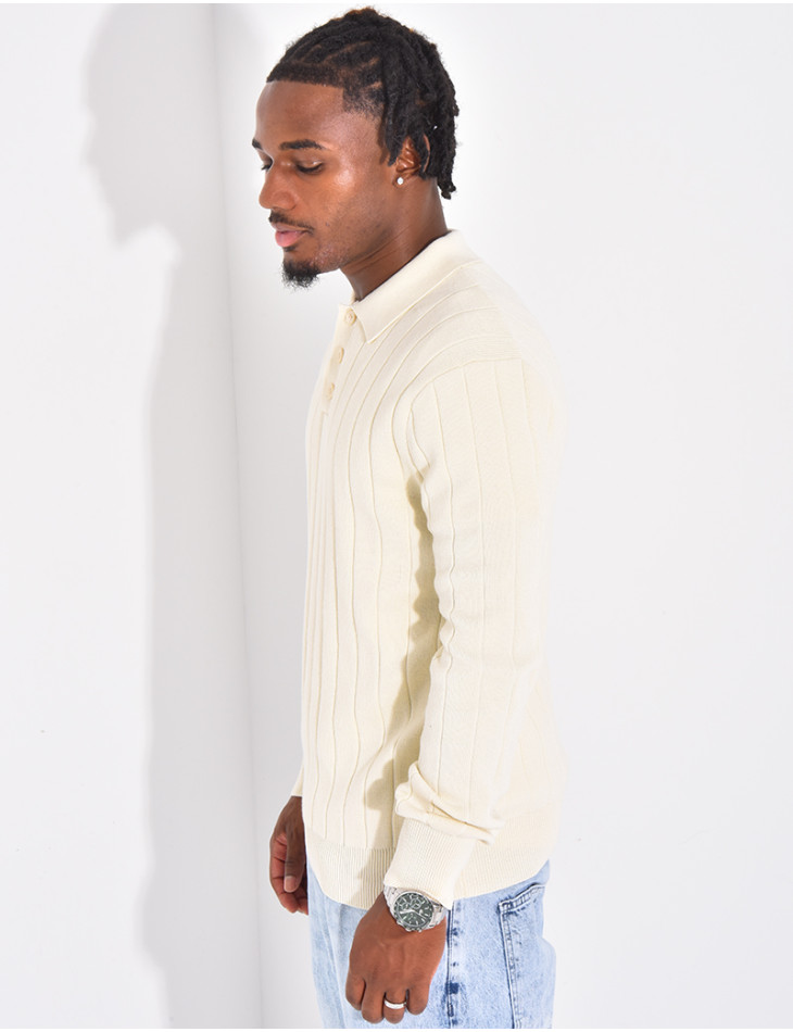 Polo manches longues