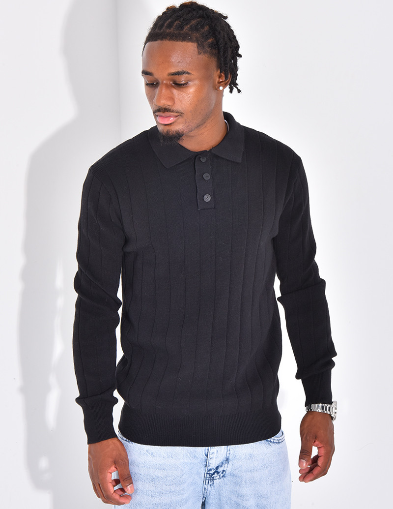 Polo manches longues