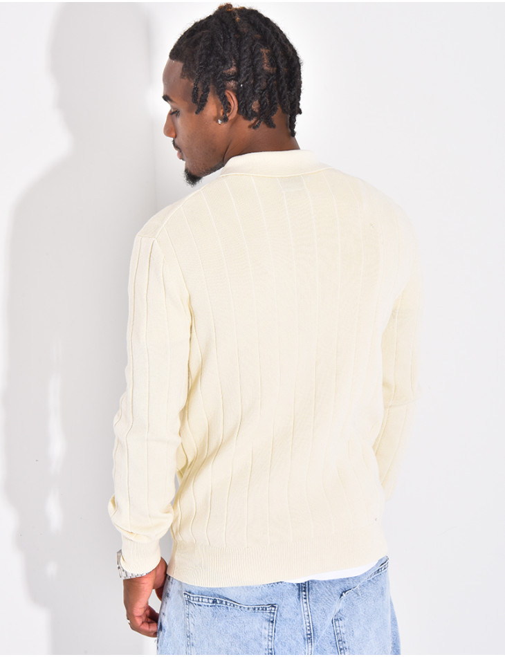 Polo manches longues