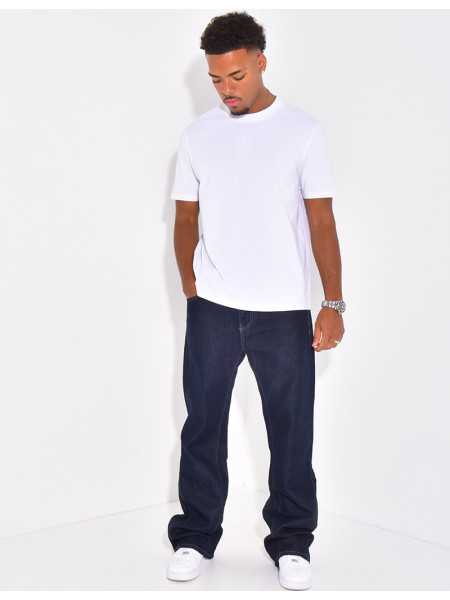 Jeans mit ausgestelltem Bein