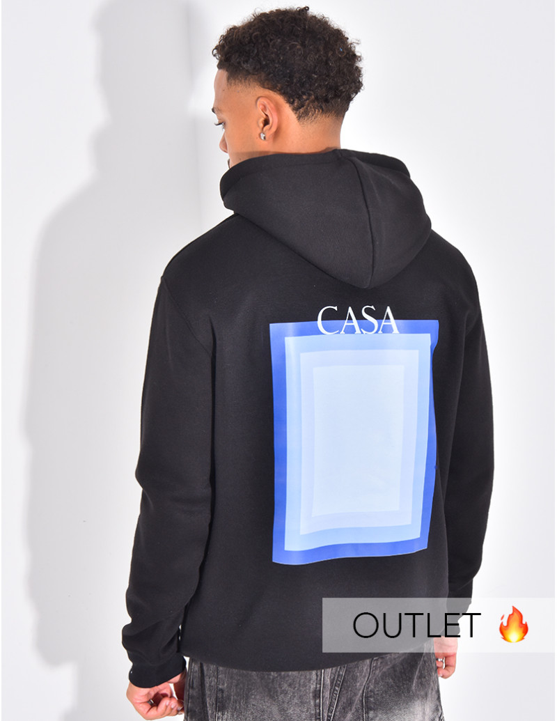Sweat à capuche "Casa carré"