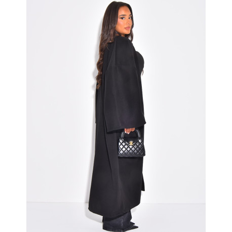 Long & thick felt kimono